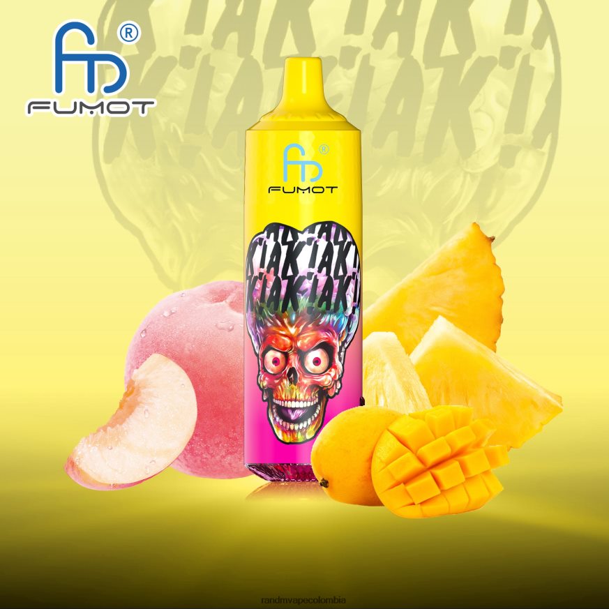 RandM Tornado Colombia - Fumot RandM Tornado Dispositivo vape 9000 pro con batería y pantalla ejuice versión 1 durazno piña mango PRN4D4193