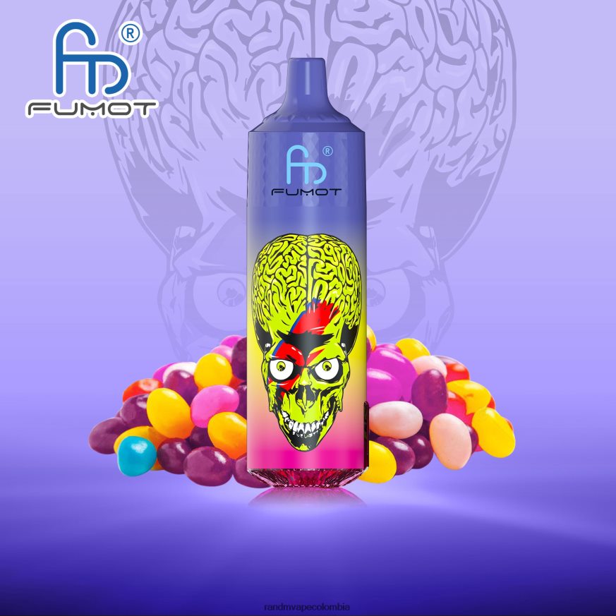 RandM Tornado - Fumot RandM Tornado Dispositivo vape 9000 pro con batería y pantalla ejuice versión 1 caramelo ácido PRN4D4197