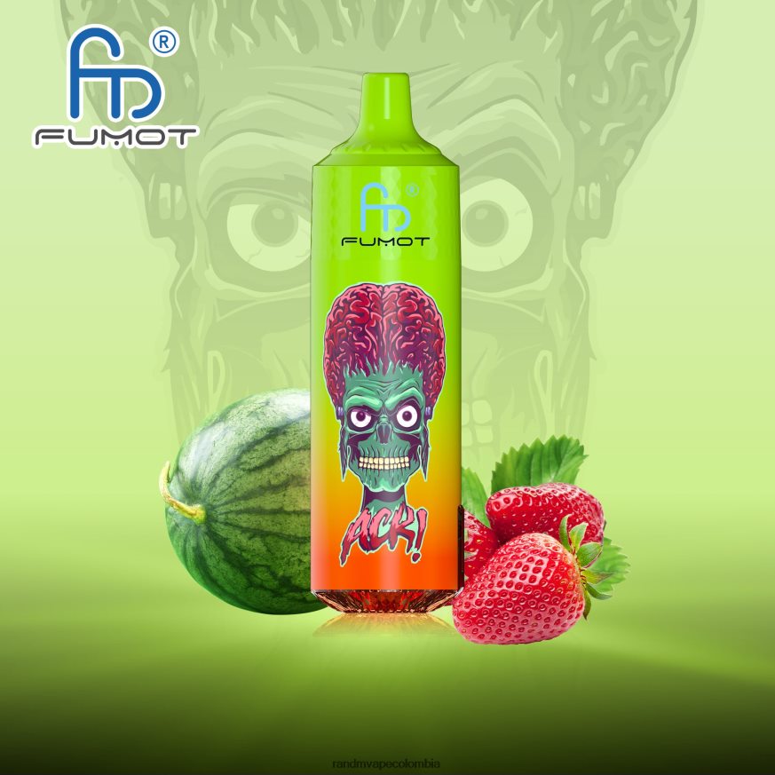 RandM Tornado Precio - Fumot RandM Tornado Dispositivo vape 9000 pro con batería y pantalla ejuice versión 1 sandía fresa de primera PRN4D4200