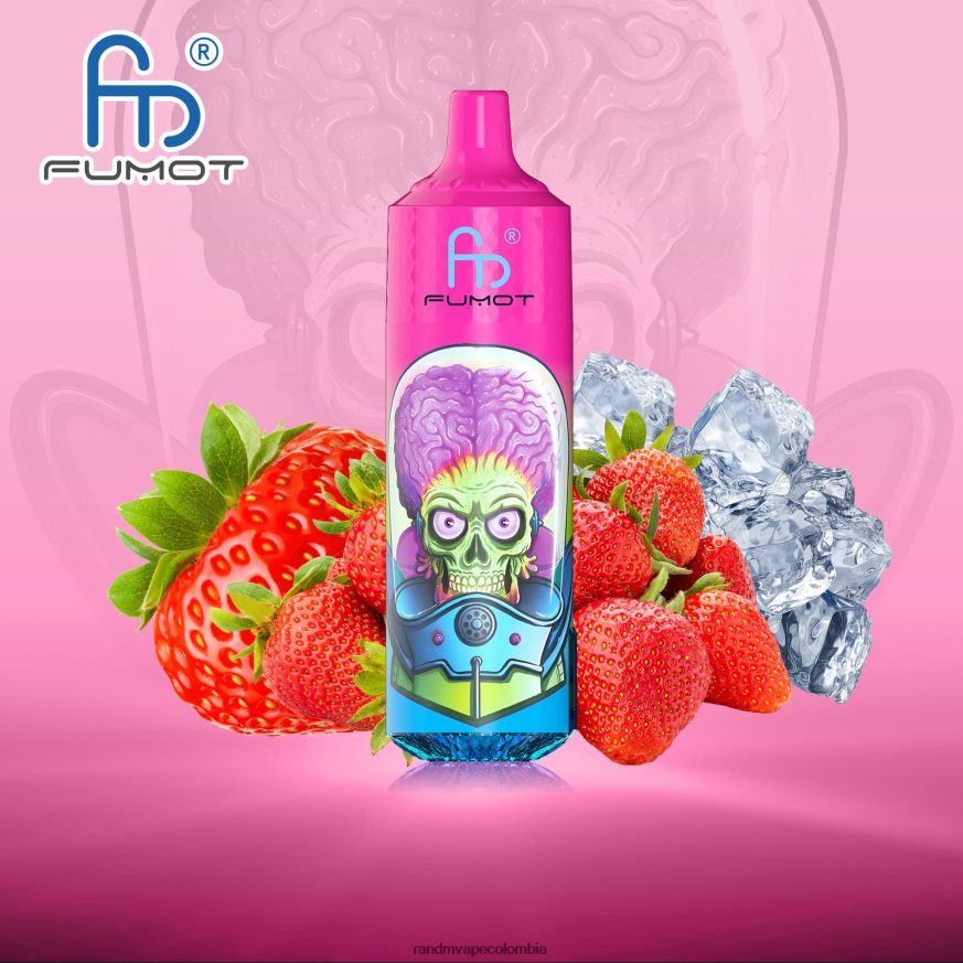 RandM Vape Online - Fumot RandM Tornado Dispositivo vape 9000 pro con batería y pantalla ejuice versión 1 hielo de fresa PRN4D4198