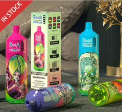 RandM Tornado Colombia - RandM Tornado Dispositivo vape pod 9000 1 pieza versión 2 sandía frambuesa PRN4D4143