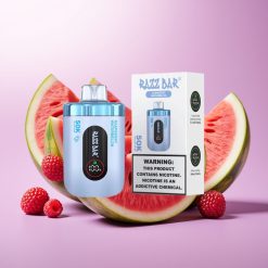 Razz Bar 50K Puffs Desechable Vape Frambuesa Sandía – 50000 Puffs, Bobina Mesh 1.0 Ohm, Tipo-C Recargable