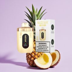 Razz Bar 50K Puffs Disposable Vape Piña Coco Recargable Tipo-C - 2% Nicotina - 650mAh - Bobina Mesh 1.0 Ohm