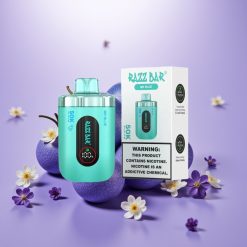 Razz Bar 50K Puffs Disposable Vape Señor Azul – 50000 Puffs, Bobina Mesh 1.0 Ohm, Recargable Type-C, 2% Nicotina